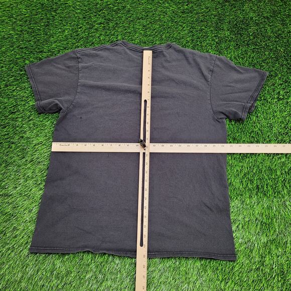 Vintage Funny Chicken Shirt M/L 21x25 Humor Faded Crop Y2K - Picture 5 of 14